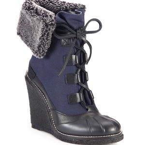 📷📷 Tory Burch Fairfax Wedge Booties